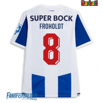 Porto Victor Froholdt #8 Tricou Fotbal Replică 2026-27 Barbati Acasa